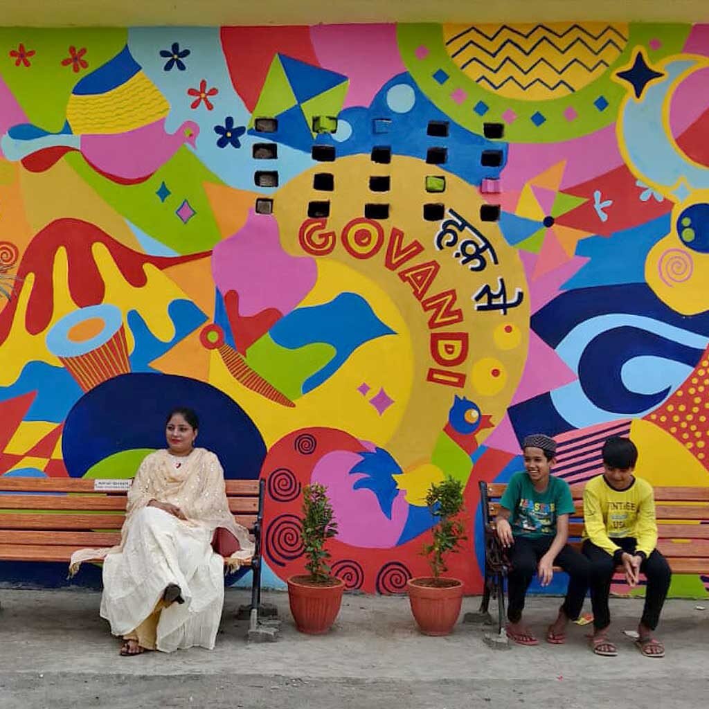 The social space is enjoyed by all residents of the neighbourhood